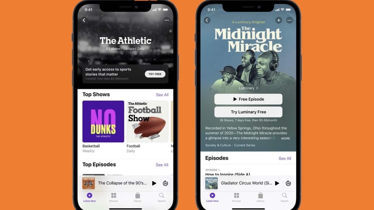 كيفية متابعة الحلقات الجديدة وتنزيلها في تطبيق Apple Podcast