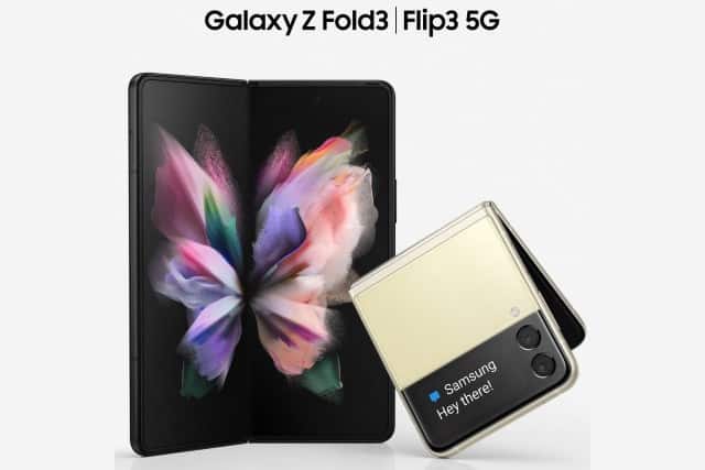 تسريب الصور الرسمية لهاتفي Galaxy Z Fold 3 و Flip 3