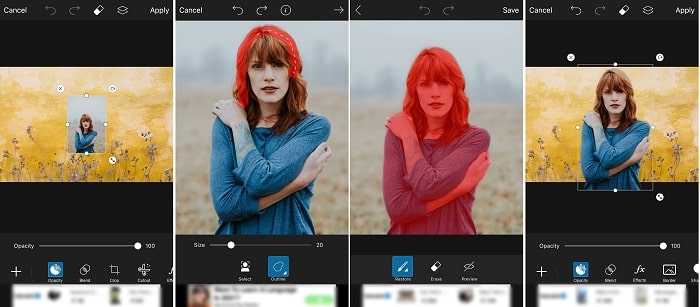 كيفية إزالة خلفية الصور باستخدام تطبيق PicsArt