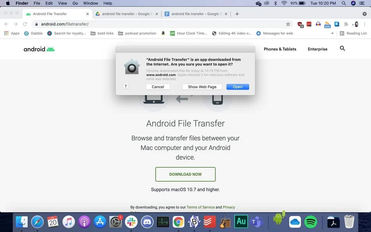 transfer files android to windows 10