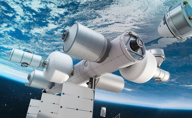 جيف بيزوس يخطط لبناء محطة فضائية تجارية