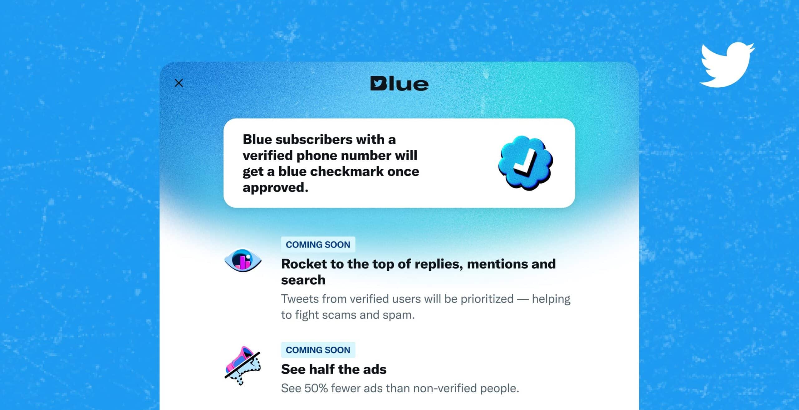 تويتر تعيد إطلاق خدمة Blue غدًا مع سعر أعلى لمستخدمي آبل