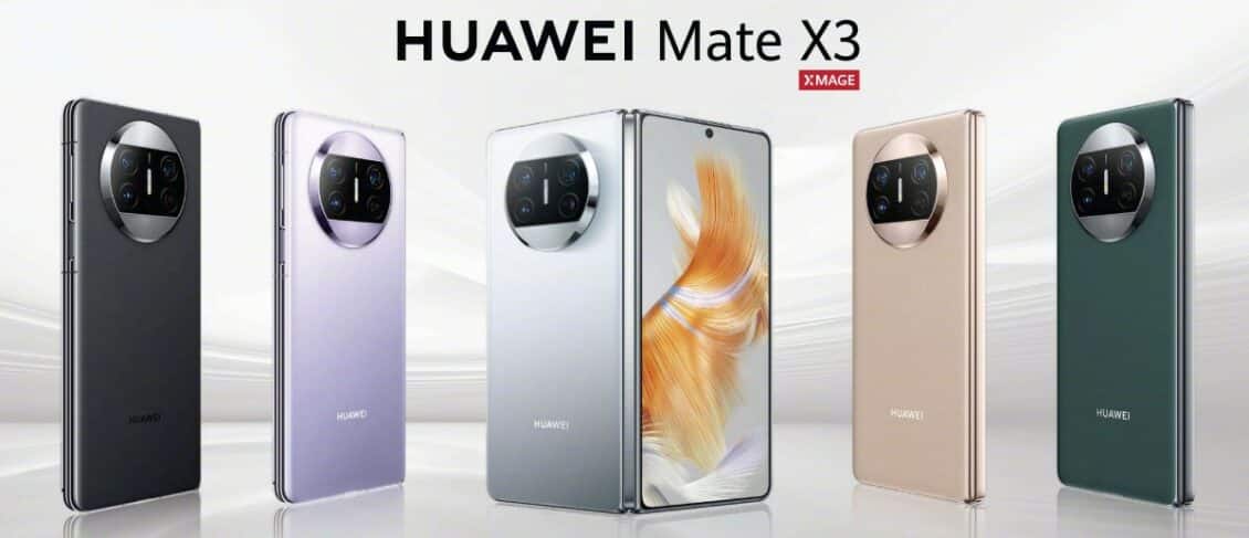 هواوي تعلن رسميًا عن هاتفها القابل للطي Huawei Mate X3