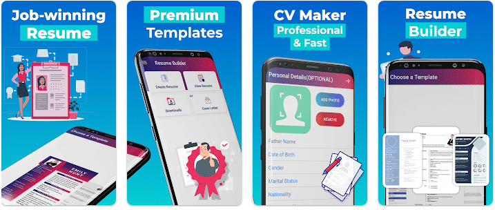 تطبيق Resume Builder CV Maker App