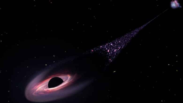 ناسا تكتشف الثقب الأسود "الهارب"