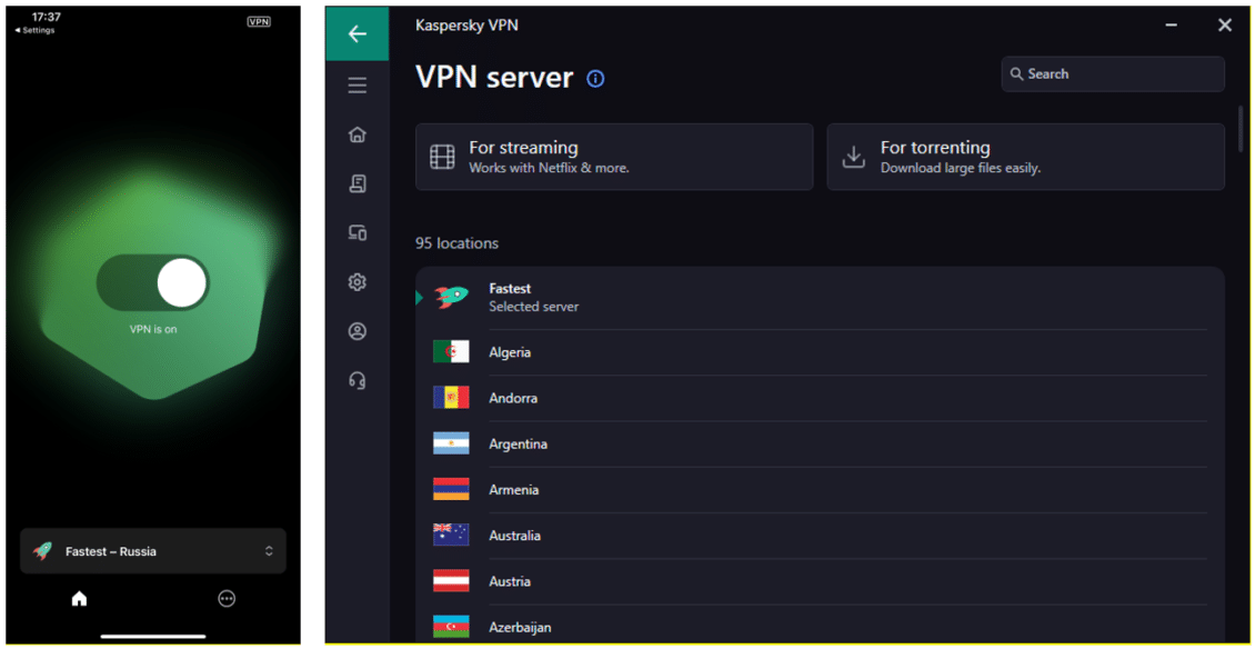 خدمة VPN الجديدة من كاسبرسكي توفر السرعة القصوى مع بروتوكول Wireguard