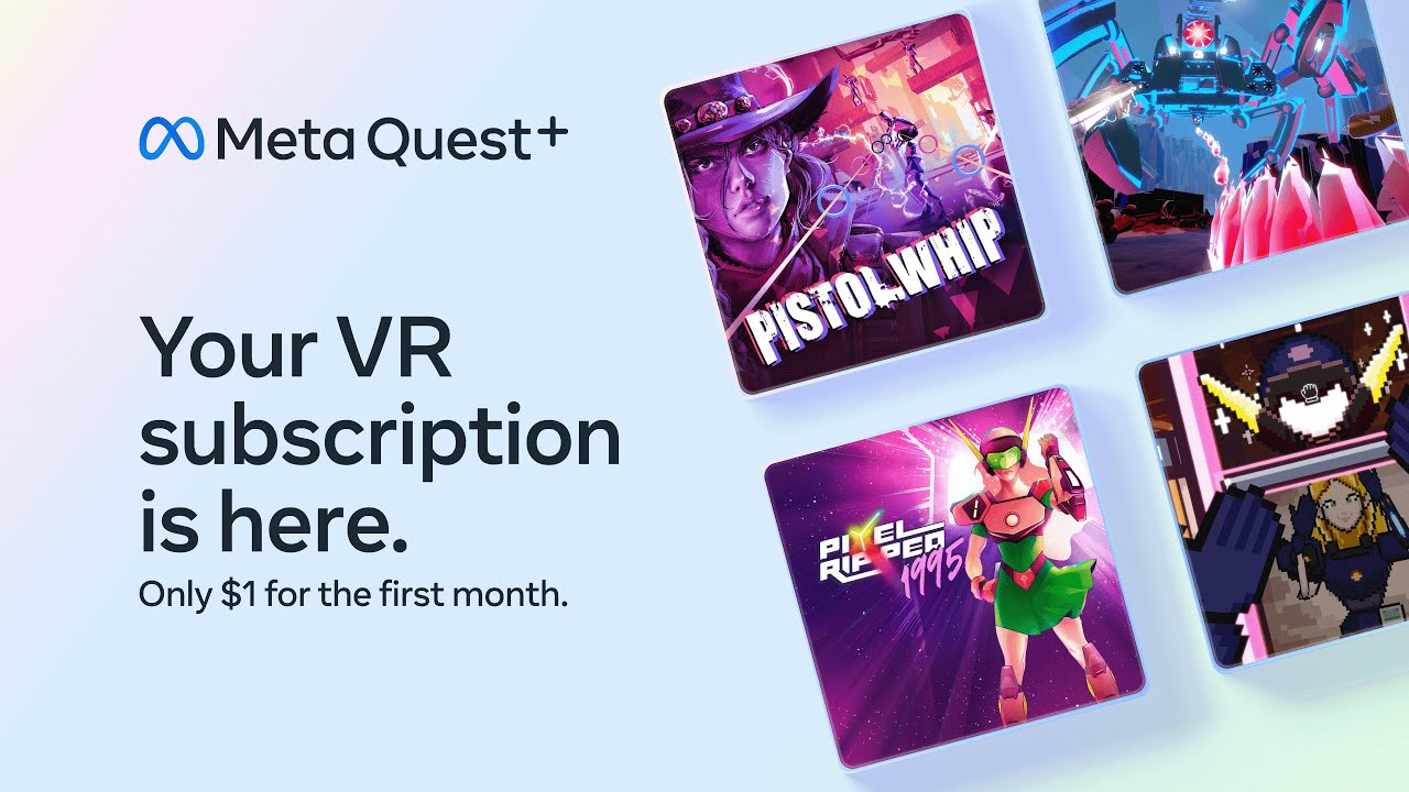 ميتا تطلق خدمة الاشتراك Quest+ لنظارات الواقع الافتراضي