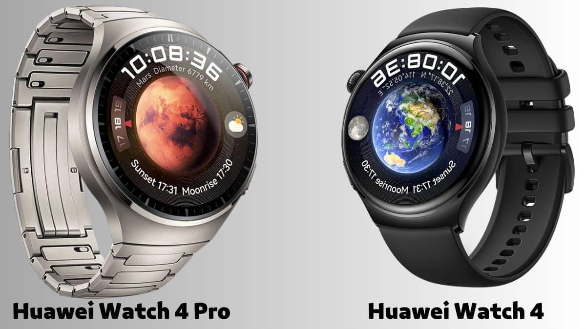 مقارنة شاملة بين ساعتي هواوي Watch 4 و Watch 4 Pro