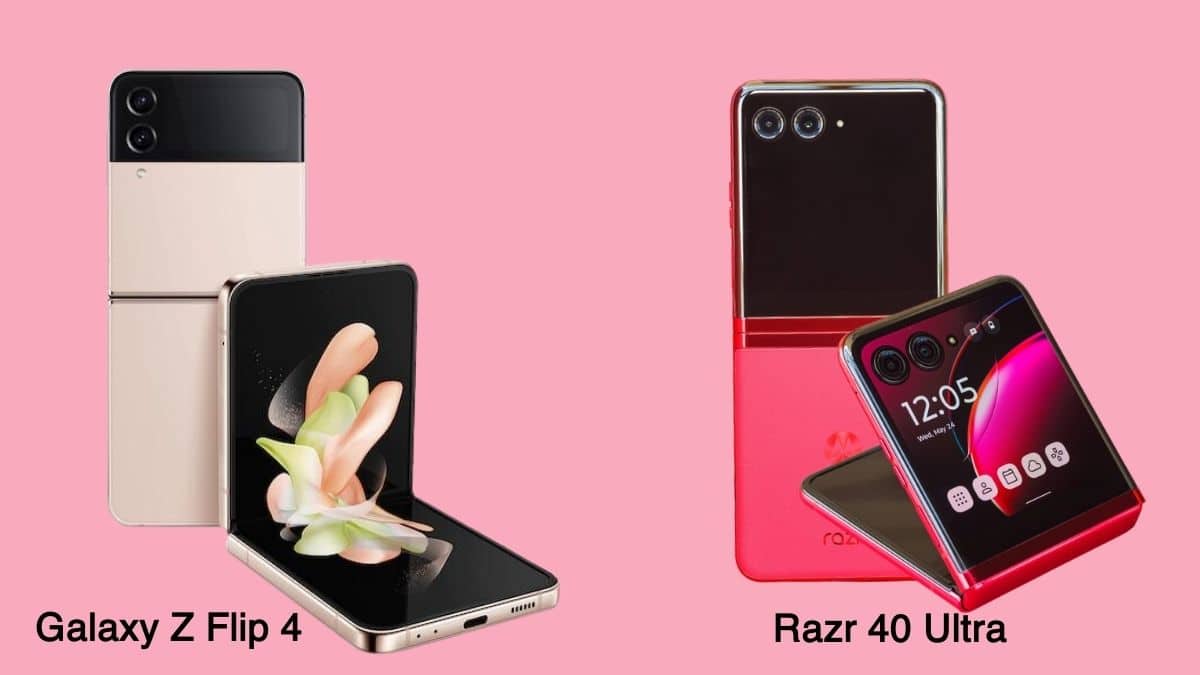 مقارنة شاملة بين هاتفي Razr 40 Ultra و Galaxy Z Flip 4