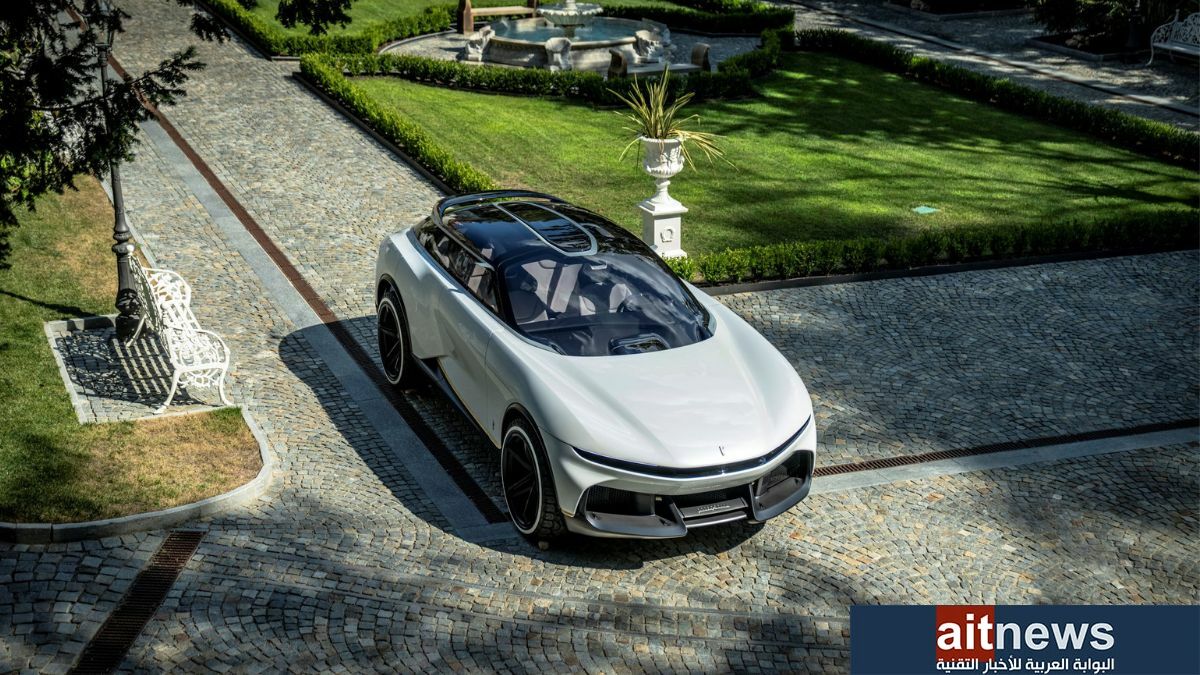 أوتوموبيلي بينينفارينا تعلن عن التصميم الجديد لسياراتها الكهربائية الفاخرة PURA Vision