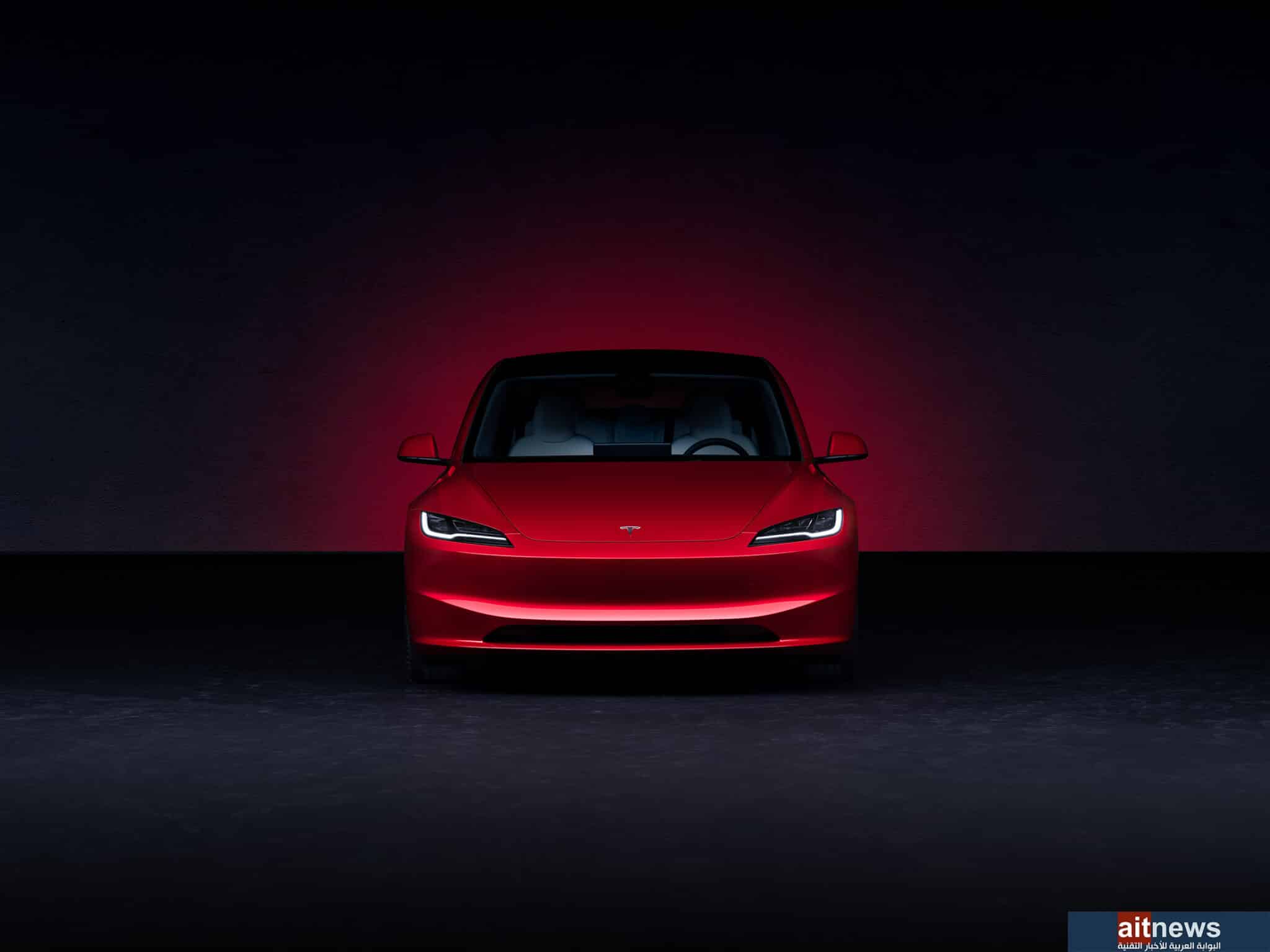 تسلا تكشف عن Model 3 المحدثة بمدى قيادة أطول