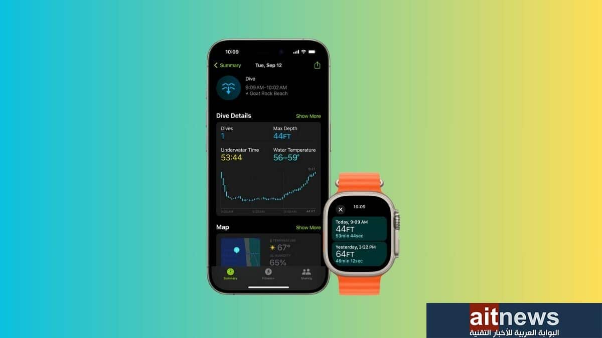 آبل تكشف عن ساعة Apple Watch Ultra 2 الرائدة