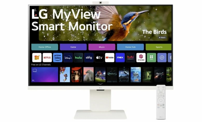 LG تكشف عن شاشات MyView 4K الذكية بنظام WebOS