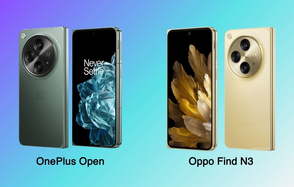 مقارنة بين هاتفي Oppo Find N3 و OnePlus Open 