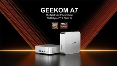 GEEKOM تكشف عن الحاسوب الصغير A7 بقوة معالجات AMD Ryzen 9 Phoenix
