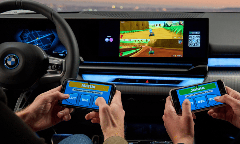 بي إم دبليو تجعل الألعاب داخل السيارة حقيقة واقعة
