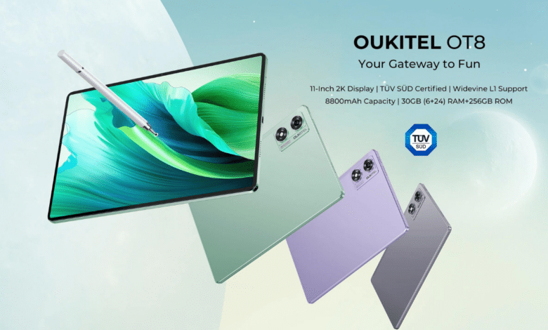 Oukitel تكشف عن جهازها اللوحي الذكي OT8