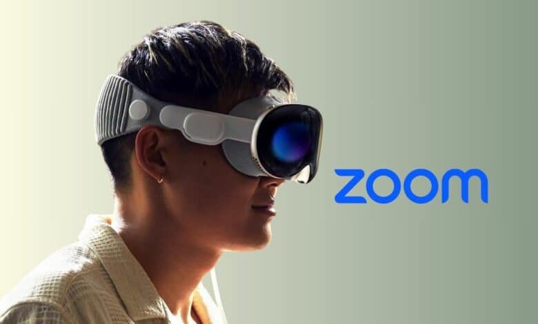 ما المزايا الجديدة في تطبيق زوم الخاص بنظارة آبل Vision Pro؟