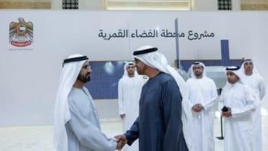 الإمارات تعلن انضمامها إلى مشروع تطوير محطة الفضاء القمرية وإنشائها