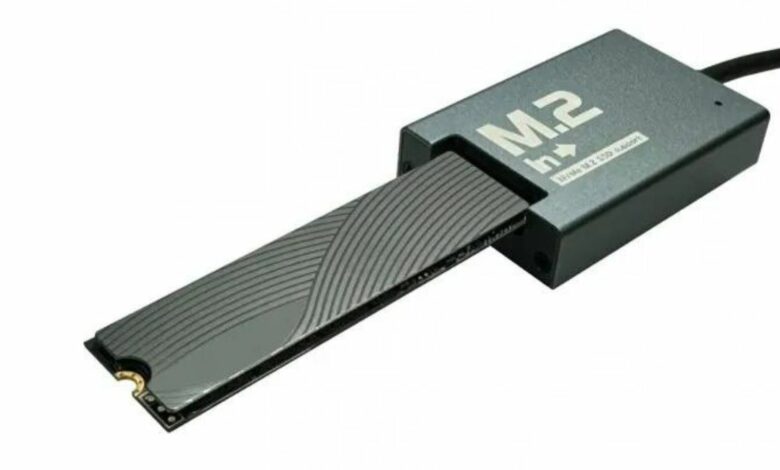 Timely تطلق محول أقراص NVMe M.2 SSD USB المحمول