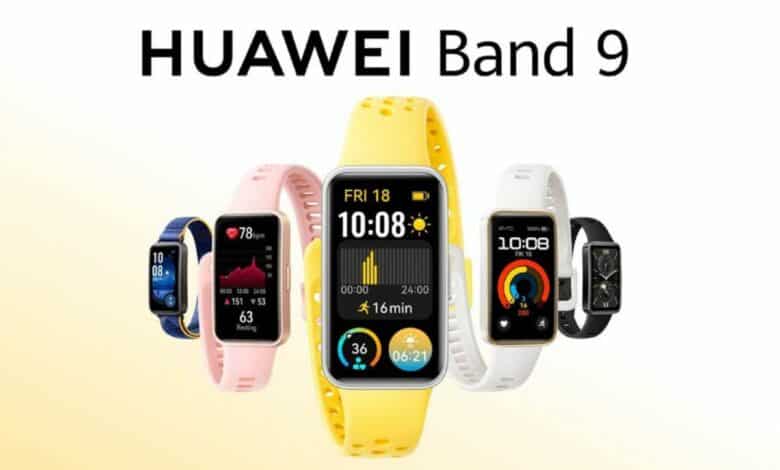 هواوي تطلق سوارها الذكي Huawei Band 9