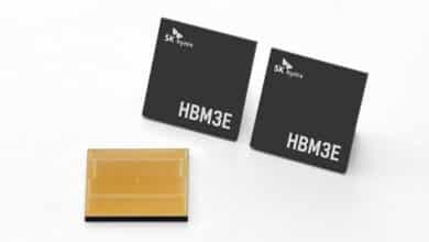 SK Hynix تبدأ إنتاج أُولى رقاقات ذاكرة HBM3E بكميات ضخمة