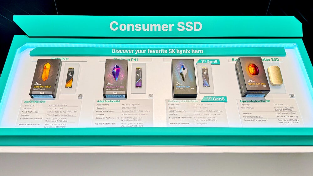 SK Hynix تكشف عن أفضل أقراص SSD للذكاء الاصطناعي في مؤتمر GTC 2024