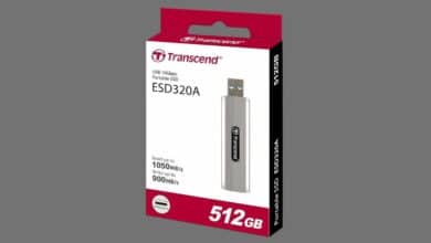 Transcend تقدم القرص المحمول ESD320A SSD بحجم قدره 2 تيرابايت