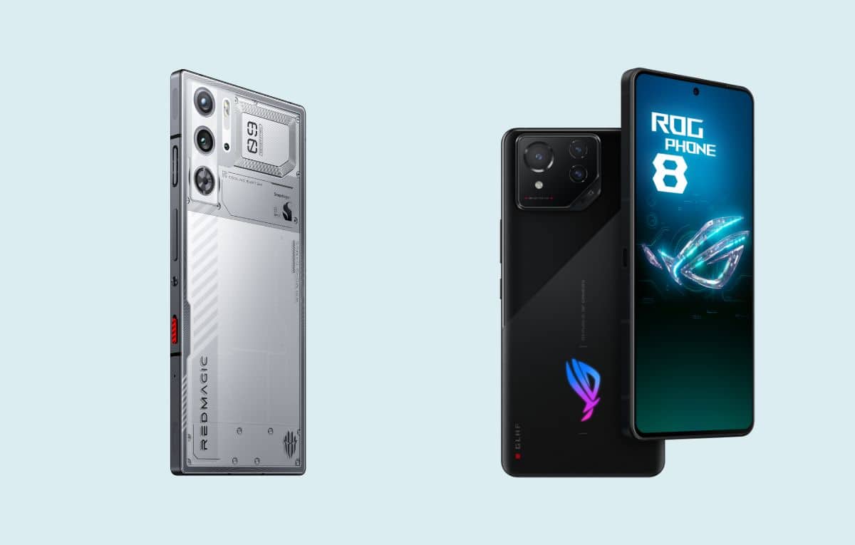 مقارنة بين هاتفي الألعاب Asus ROG Phone 8 و Red Magic 9 Pro