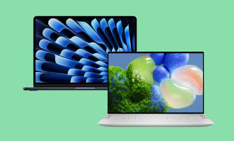 مقارنة بين حاسوبي MacBook Air M3 و (Dell XPS 14 (2024