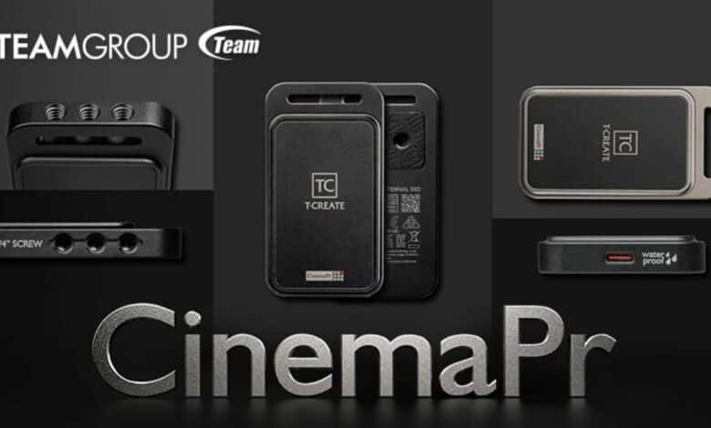 Team Group تعلن قرص التخزين المحمول T-CREATE CinemaPr SSD للمصورين