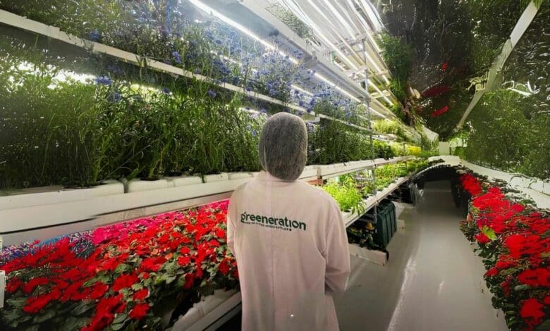 مزرعة جرينيريشن العمودية.. ثورة في عالم الزراعة والأطعمة المحلية في دبي
