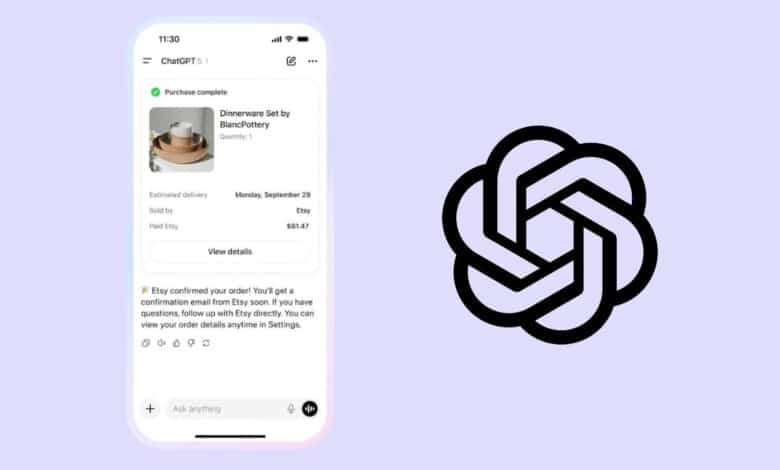 OpenAI تضيف ميزة الشراء المباشر عبر ChatGPT