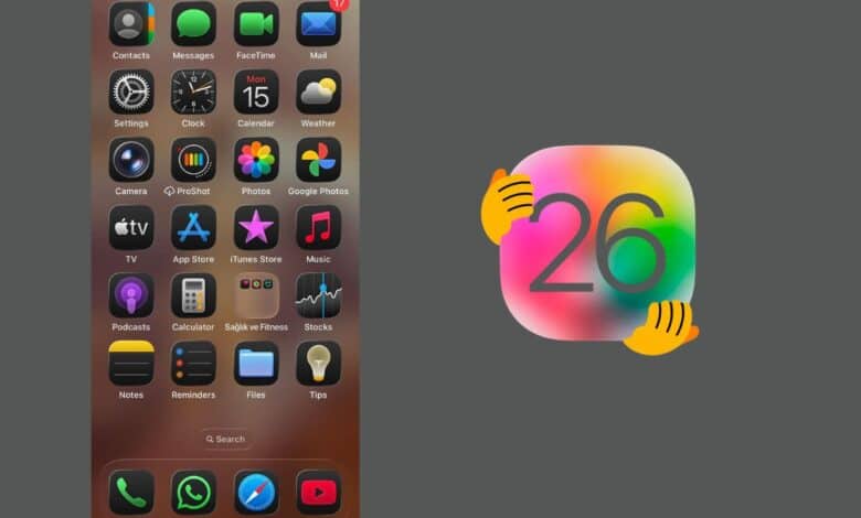 أيقونات مائلة تسبب دوارًا.. مستخدمون ينتقدون تصميم iOS 26 الجديد