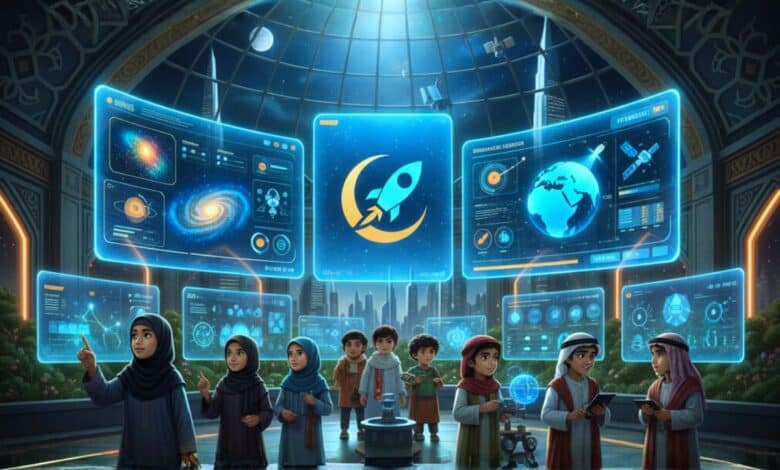 بوابة "فضاء المعرفة".. منصة عربية رقمية لتبسيط علوم الفضاء وبناء جيل المستقبل