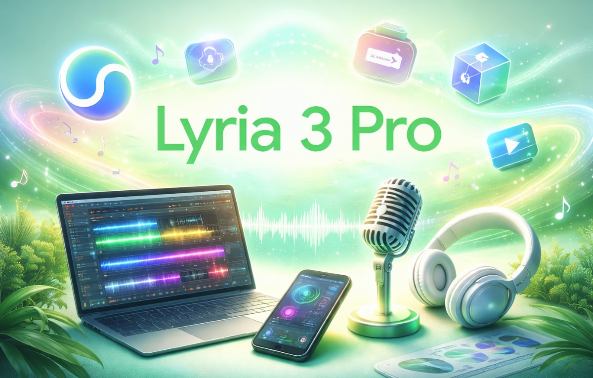واجهة استخدام نموذج جوجل Lyria 3 Pro لإنتاج الموسيقى بالذكاء الاصطناعي