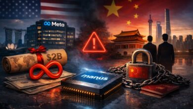 صفقة ذكاء اصطناعي أربكت بكين.. هل توقف الصين استحواذ ميتا على Manus؟