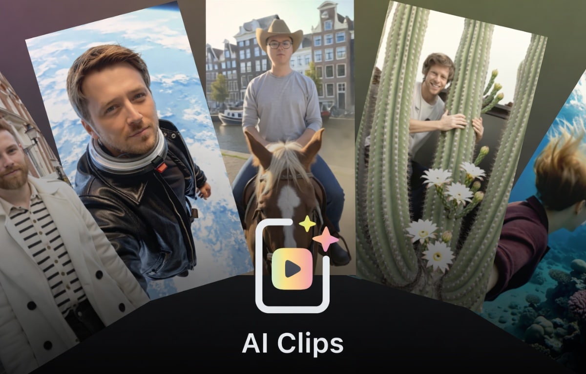ميزة AI Clips الجديدة في سناب شات