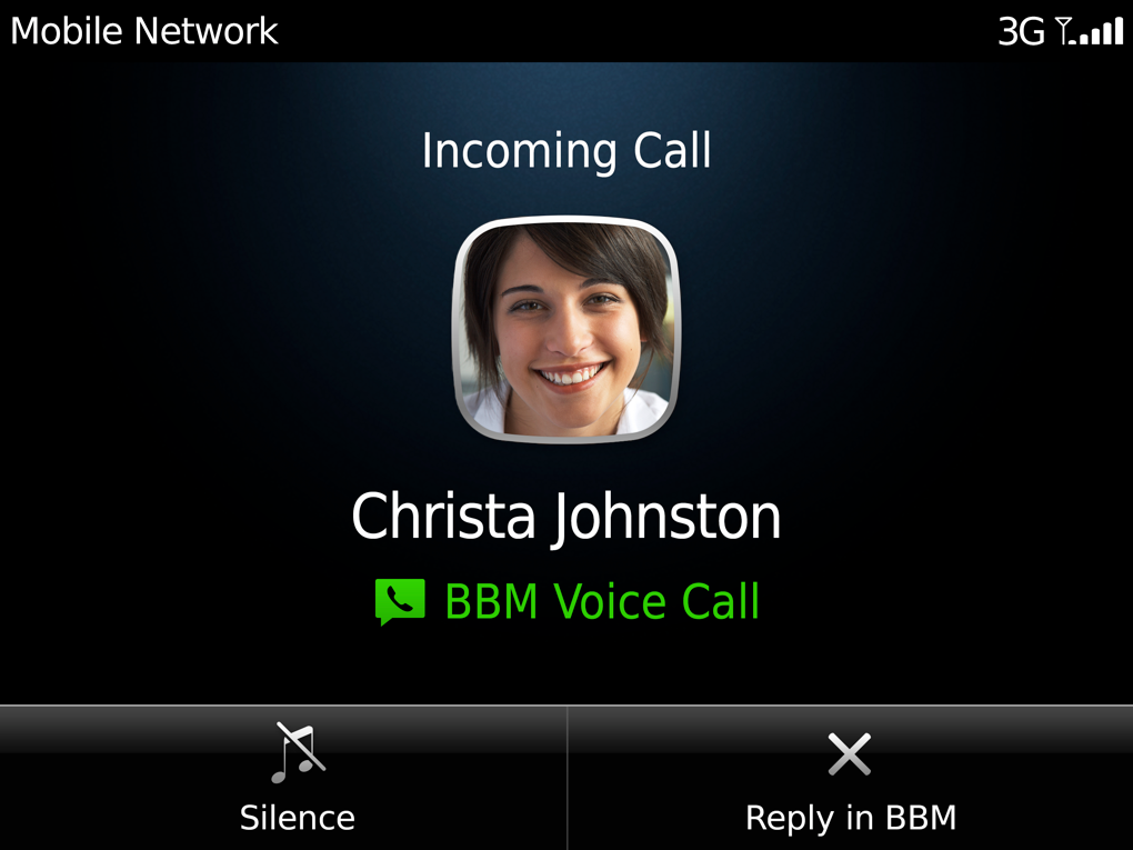 RIM توفر محادثة صوتية مجانية في الإصدار السابع من BBM