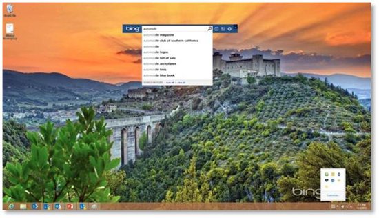 مايكروسوفت تُحدث تطبيق Bing Desktop