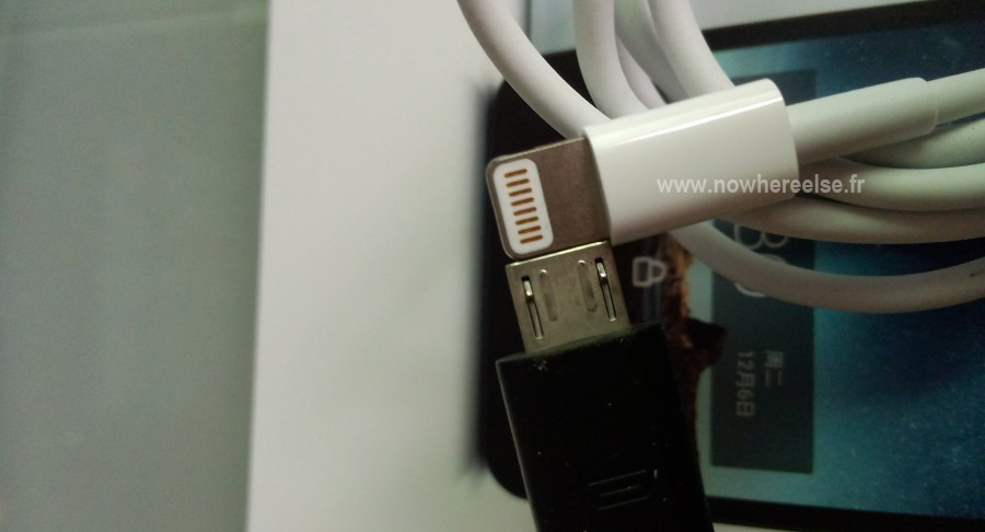 وصلة شحن "آيفون 5" بحجم وصلة micro-USB