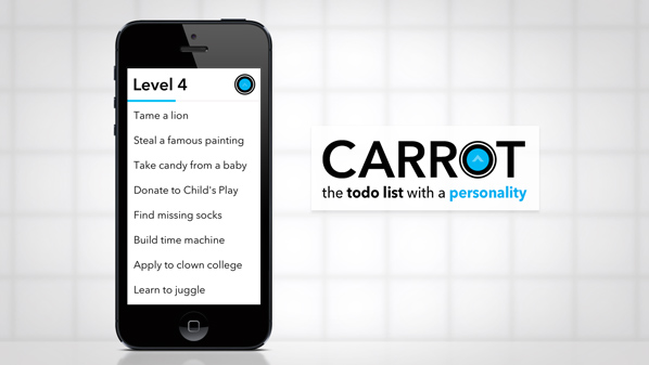 تطبيق Carrot لتنظيم المهام لآيفون
