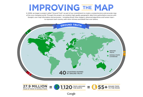 جوجل تُحدِّث خرائطها في 10 دول أوروبية