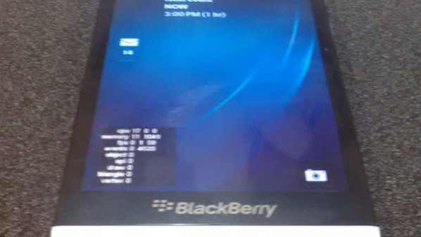 هاتف BlackBerry A10 يظهر في فيديو مسرب