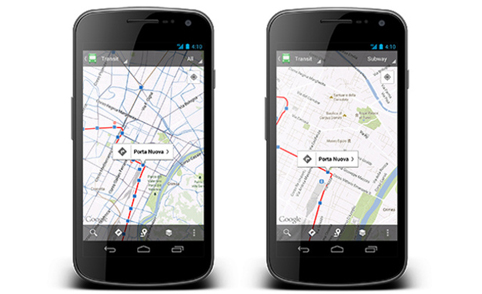 خرائط جوجل لأندرويد يحسن معلومات وسائل النقل العامة