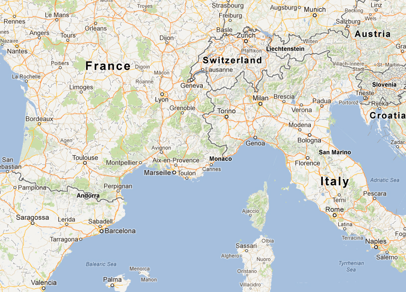 جوجل تظهر تفاصيل التضاريس الجغرافية على خرائطها