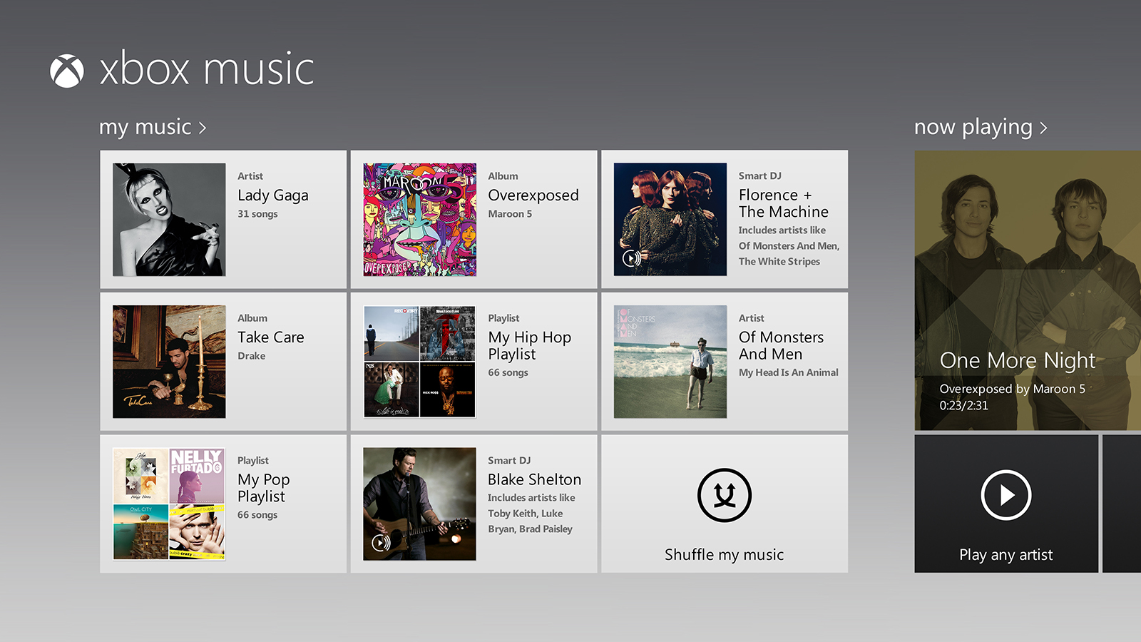 مايكروسوفت تحدث تطبيق الموسيقى على ويندوز 8