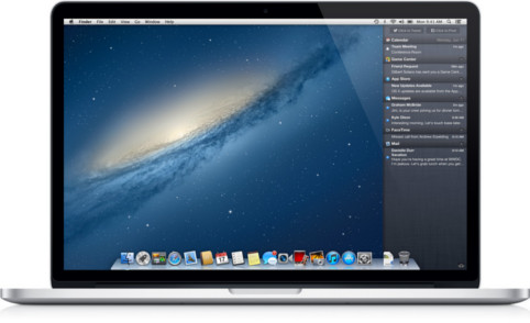 آبل تطلق تحديث OS X 10.8