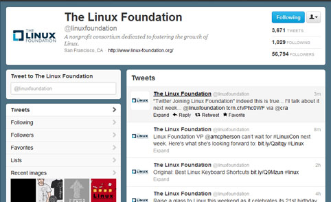تويتر ينضم إلى "مؤسسة لينوكس"